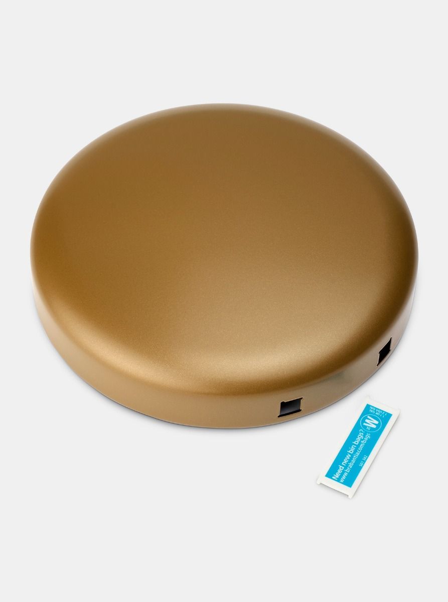 Lid NewIcon Step on Trash Can 1.3 gallon (5L)  -  Mineral Tranquil Taupe