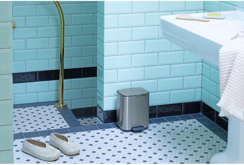 Bo Pedaalemmer 7 liter - Matt Steel Fingerprint Proof