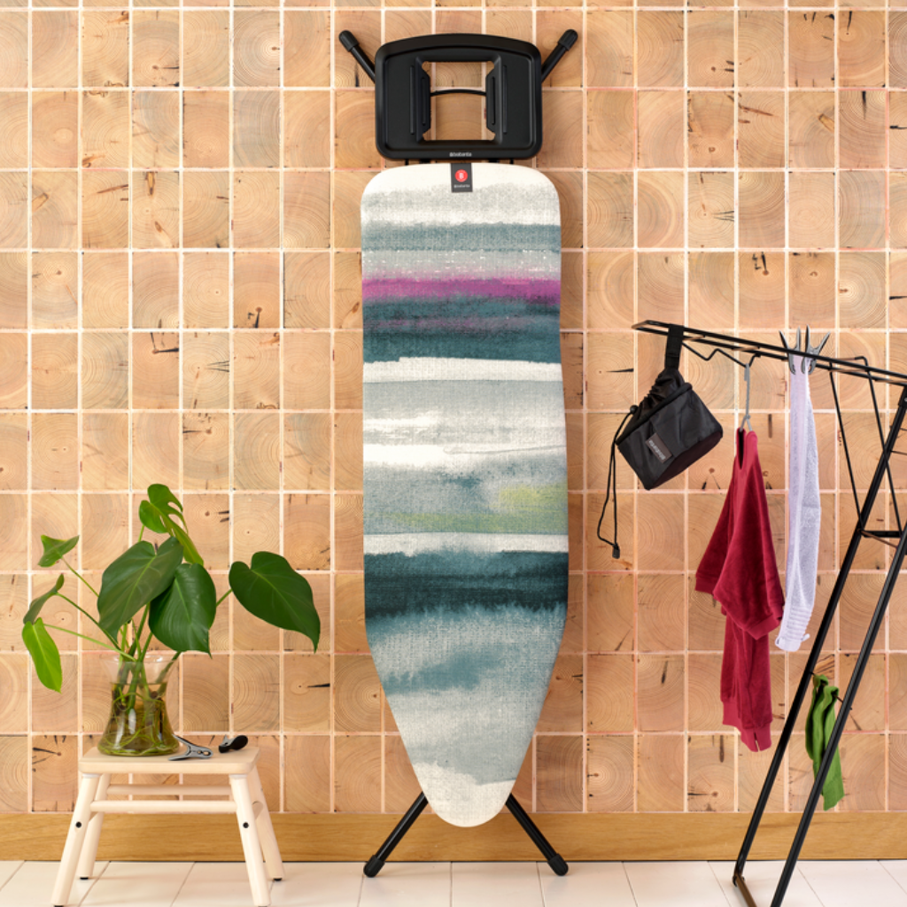 Strijkplank B 124 x 38 cm, voor stoomstrijkijzer - Morning Breeze