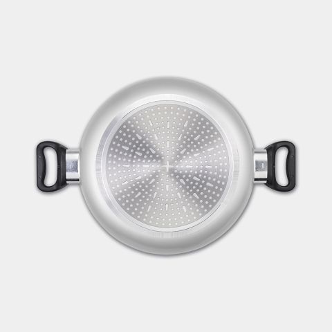 Indu Sauté Pan 28 cm, Non-Stick - Light Grey