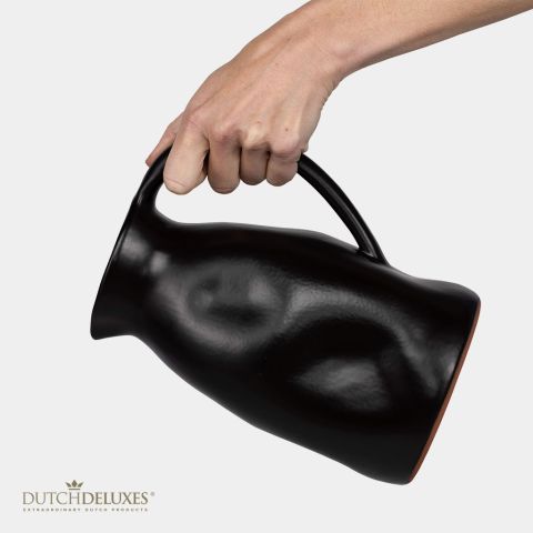 Jarra - Large - Cerámica Negro Mate