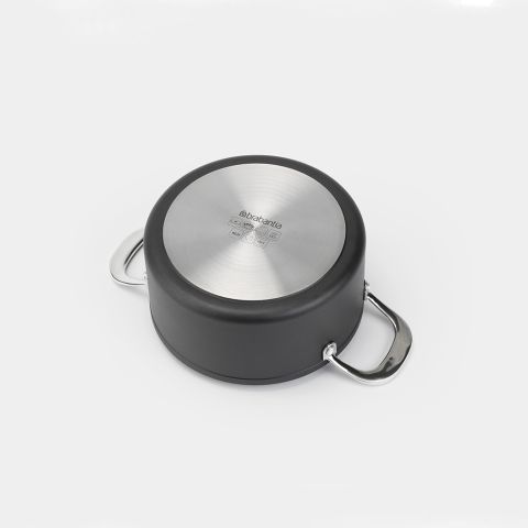 Balance Casserole 20 cm, Non-Stick - Matt Black