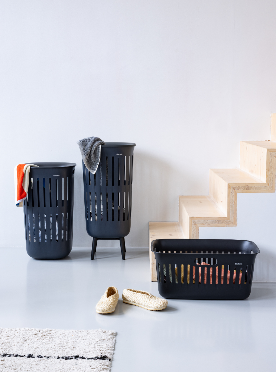 Panier à linge Collect-It 40 litres, kit de 2 - Black