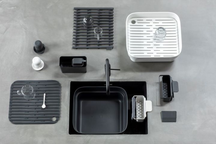 In-sink Organiser SinkSide - Mid Grey