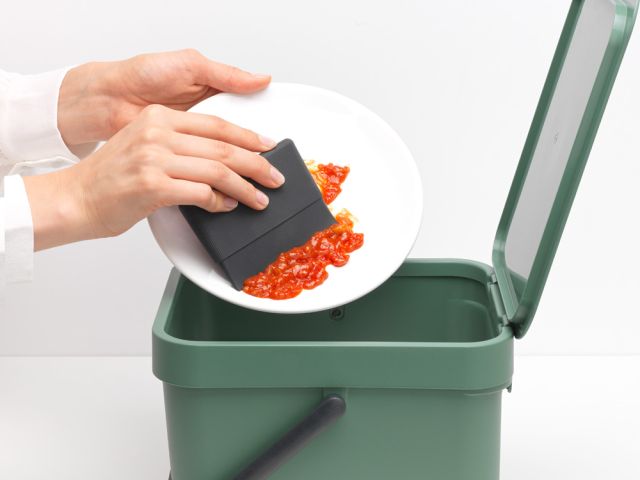 Resteschaber Silikon - Dark Grey