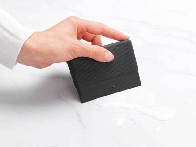 Resteschaber Silikon - Dark Grey