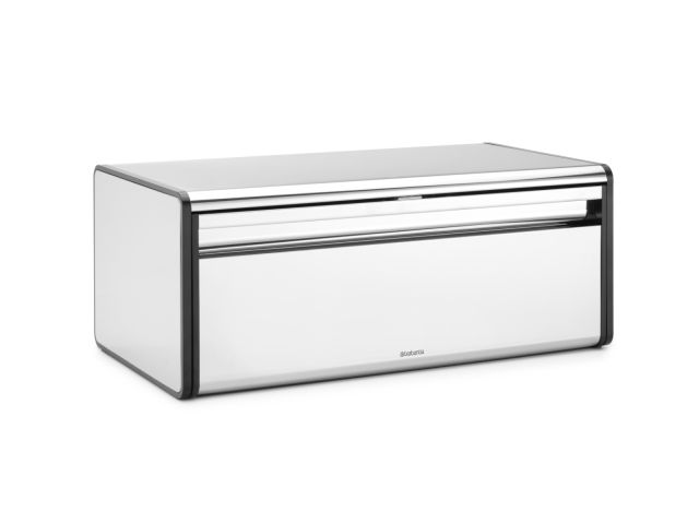 Fall Front Bread Box Brilliant Steel