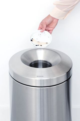 Papelera ignífuga 30 litros - Matt Steel