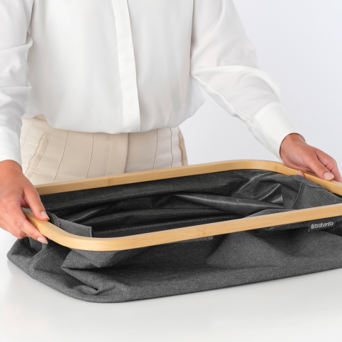 Opvouwbare Wasmand 40 liter - Pepper Black