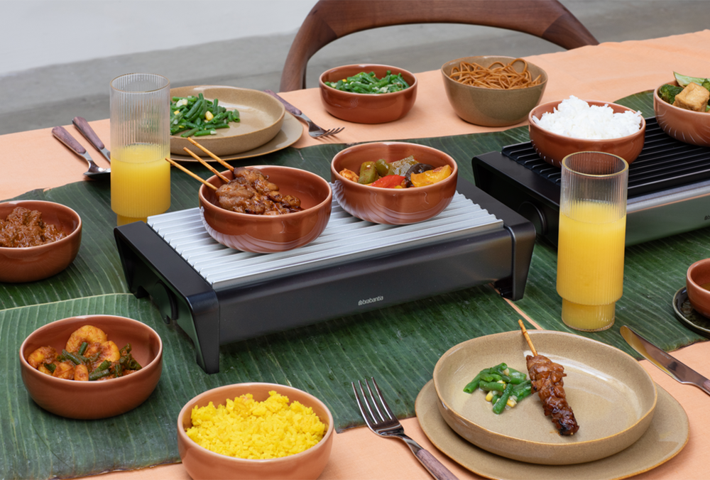 Schotelwarmer 2 kaarsjes - Black