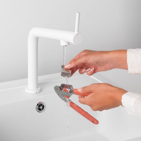 Knoflookpers TASTY+ - Terracotta Pink