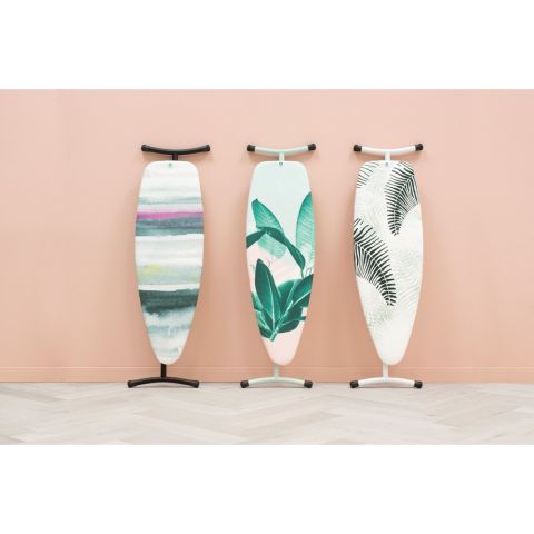 Strijkplank D 135 x 45 cm, voor stoomstrijkijzer & stoomunit - Fern Shades