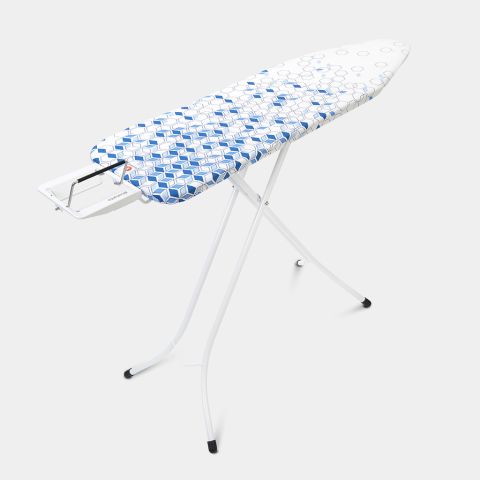 Strijkplank B 124 x 38 cm, voor stoomstrijkijzer - Tropical Leaves