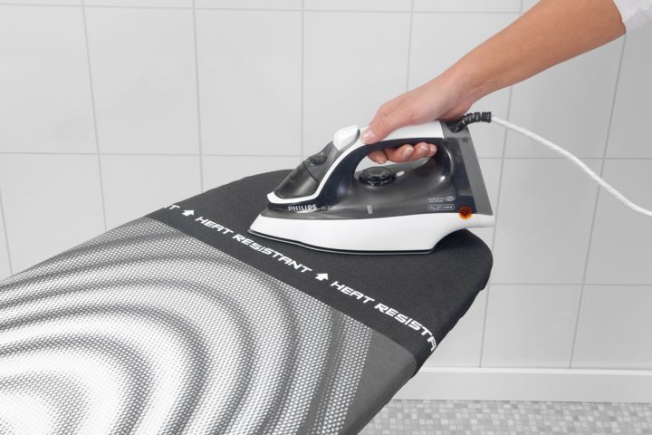 Strijkplankhoes D 135 x 45 cm, toplaag - Titan Oval, Fairtrade katoen