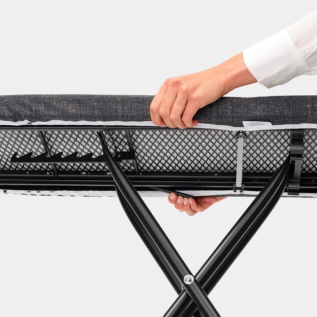 Ironing Board A 110 x 30 cm, for Steam Iron - Denim Black, Fairtrade cotton