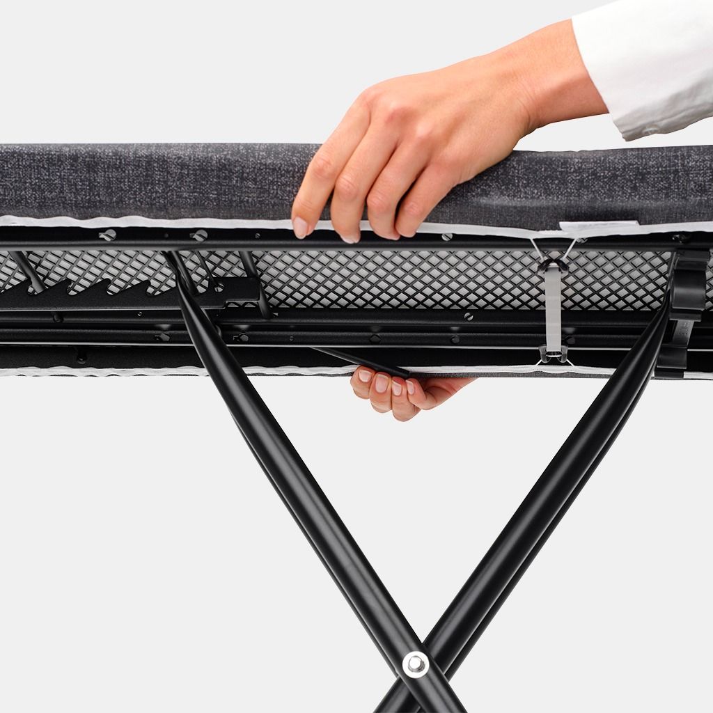 Ironing Board B 49 x 18 in (124 x 38 cm), for Steam Iron - New Dawn, Fairtrade cotton