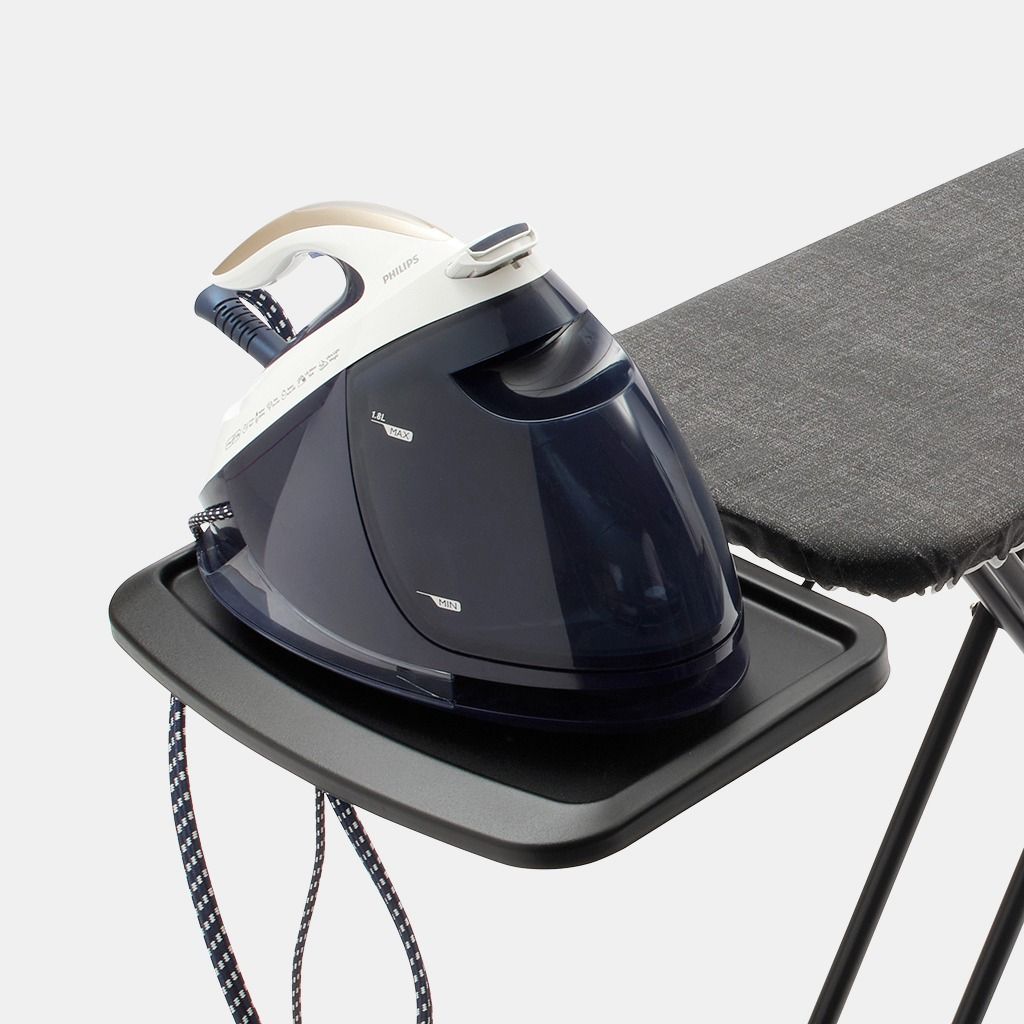 Ironing Board B 48.8 x 14.9 inches (124 x 38 cm), for Steam Generator - Spring Bubbles, Fairtrade Cotton