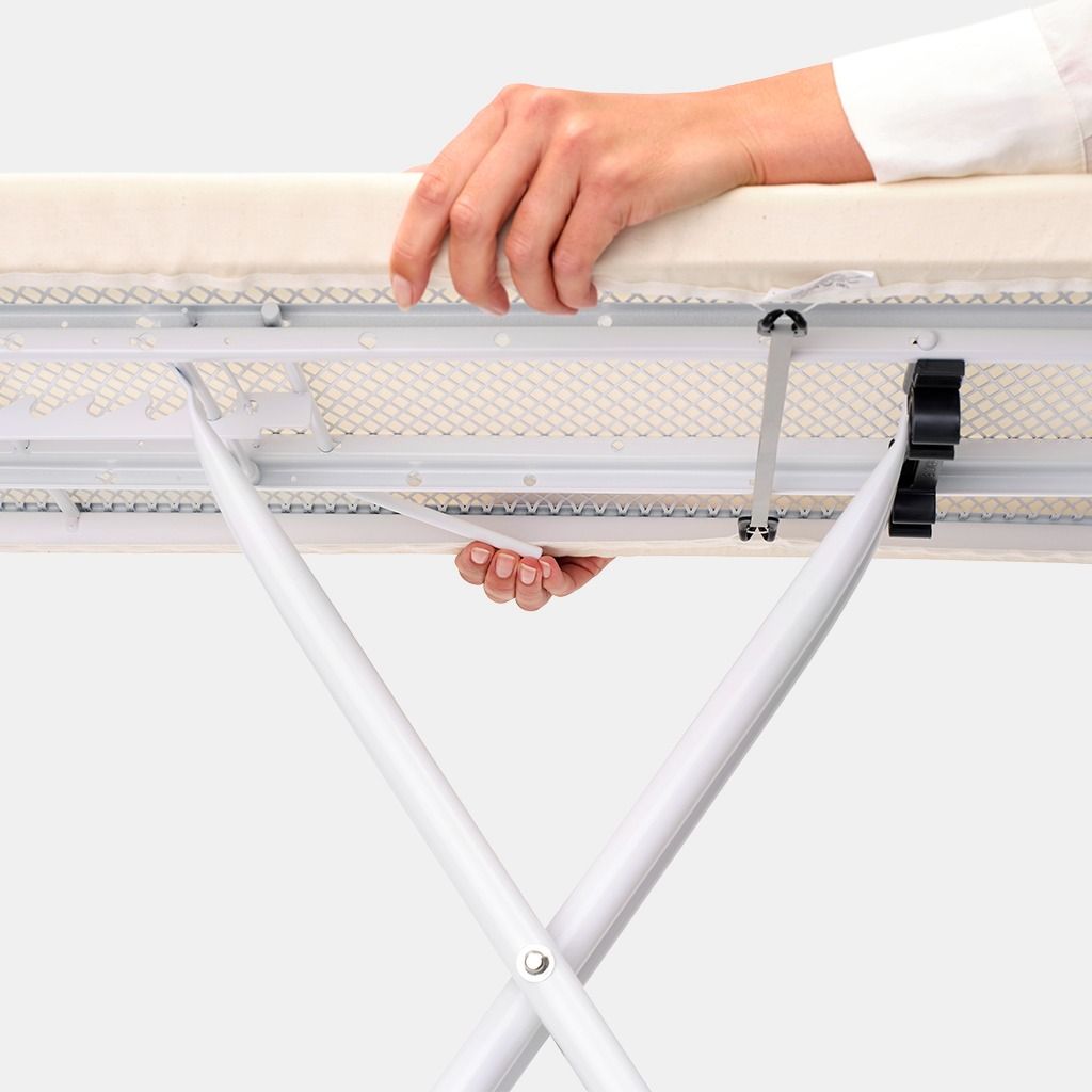 Ironing Board C 48.8 x 17.7 inches (124 x 45 cm), for Steam Iron - Ecru
