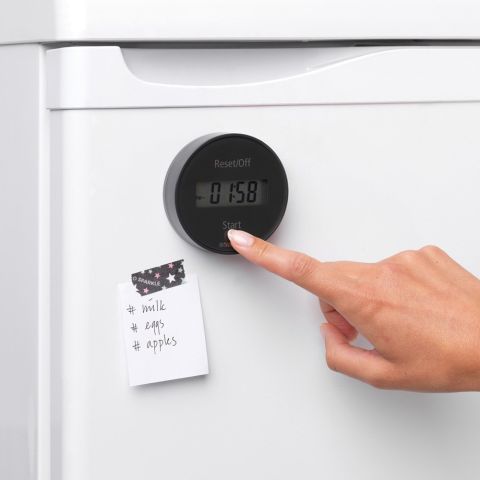 Kitchen Timer Magnetic, TASTY+ - Dark Grey