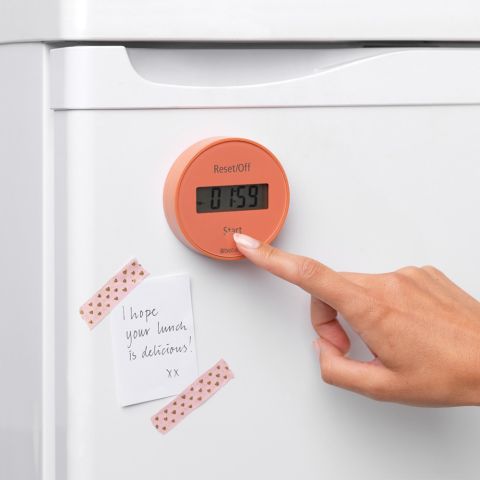 Kookwekker Magnetisch, TASTY+ - Terracotta Pink