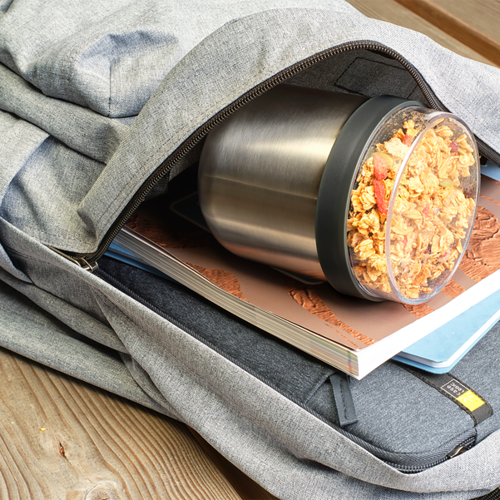 Make & Take Yoghurtbeker 0,5L - Dark Grey