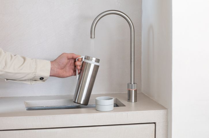 Gourde isotherme Make & Take 0,5 l - Light Grey