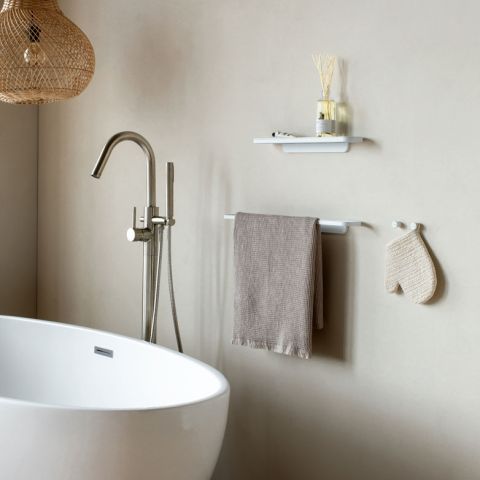 MindSet Towel Rail Mineral Fresh White