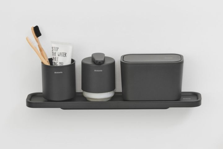 MindSet Bathroom Shelf Mineral Infinite Gray