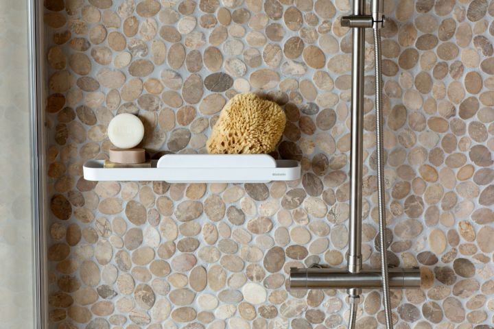 MindSet doucheplanchet met wisser White