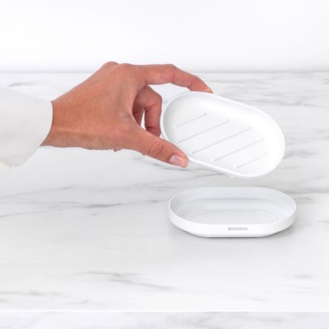 MindSet Soap Dish Mineral Fresh White