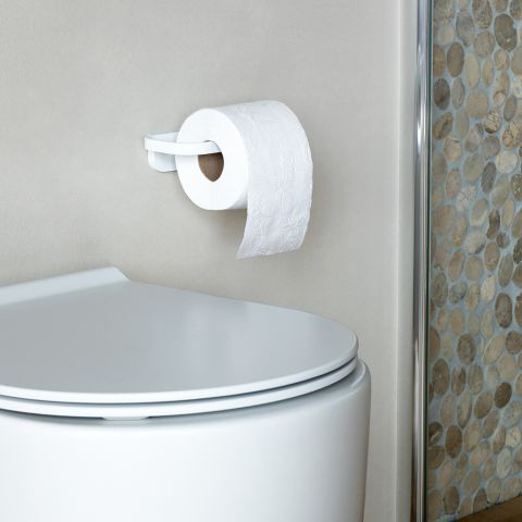 MindSet Toilet Roll Holder Mineral Fresh White