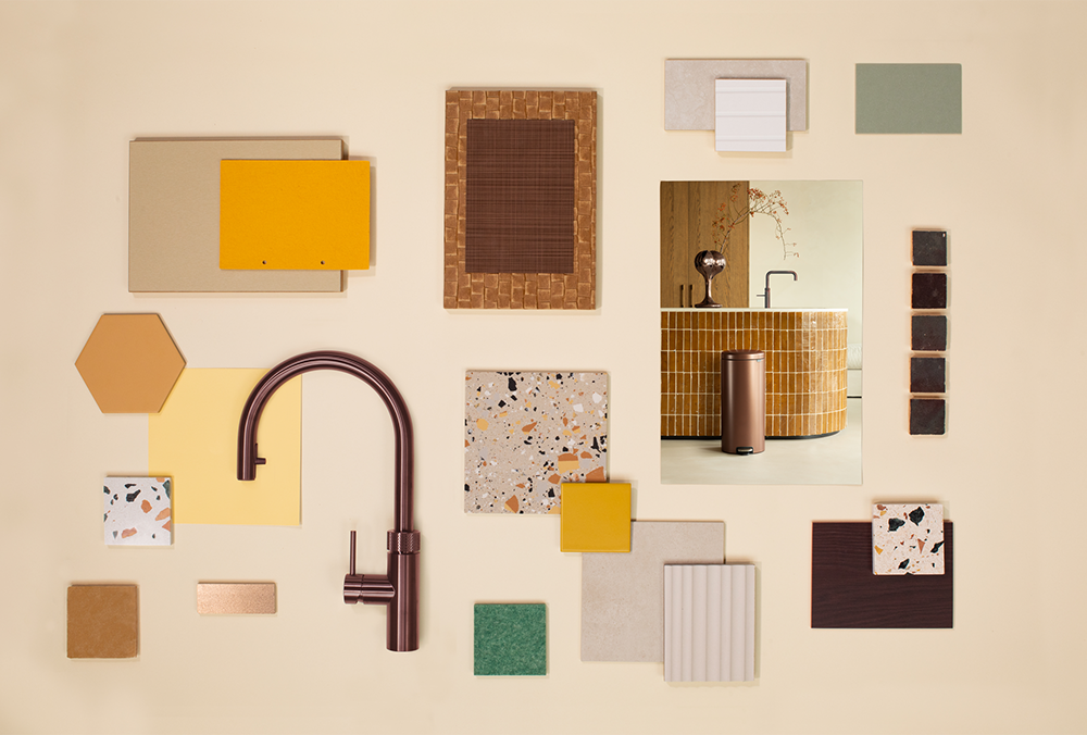 NewIcon Pedaalemmer 30 liter - Warm Bronze