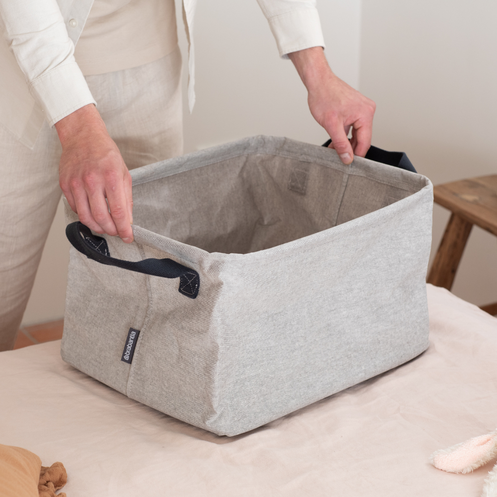 Opvouwbare Wasmand 35 liter - Grey