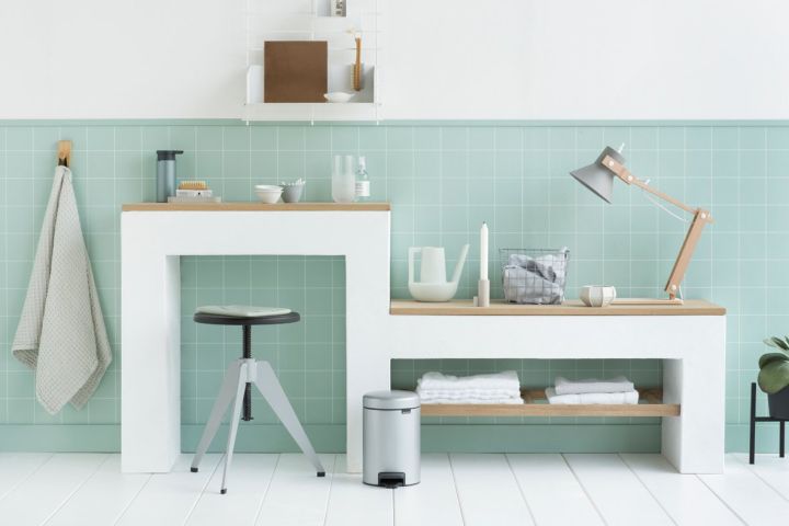 NewIcon Pedaalemmer 3 liter - Metallic Grey