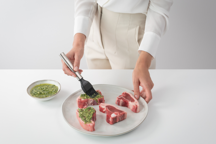 Pinceau à pâtisserie Grand format, silicone, Profile