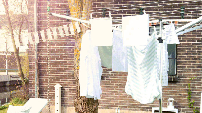 Essential Droogmolen 50 meter, met bodemhuls, Ø 35 mm - Metallic Grey