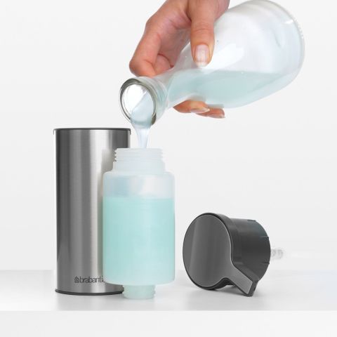 Soap Dispenser Profile - Matt Steel Fingerprint Proof