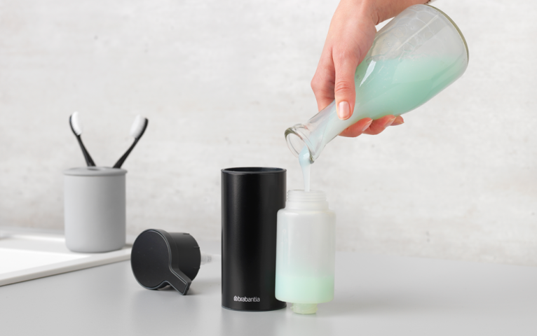 Soap Dispenser Profile - White