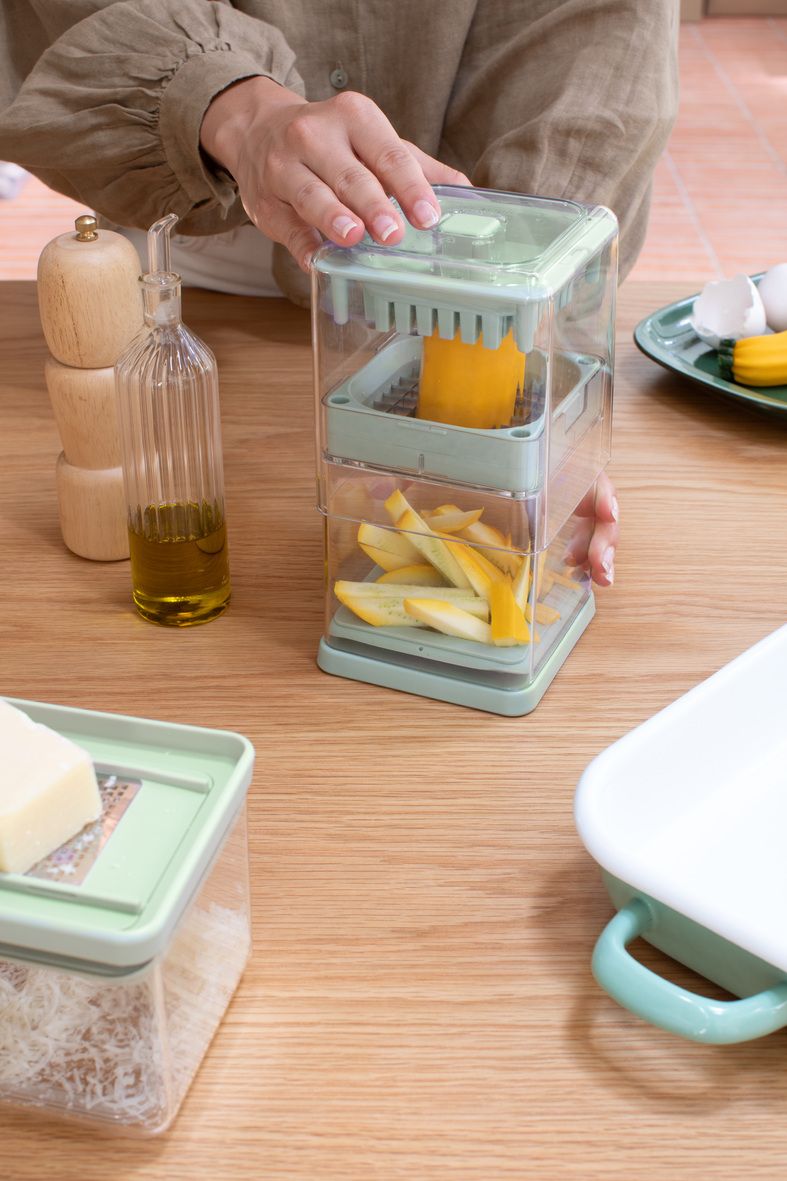 Groentesnijder TASTY+ - Jade Green