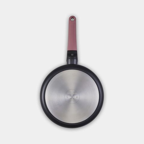 Tasty+ Sauté Pan 24 cm, Non-Stick - Grape Red
