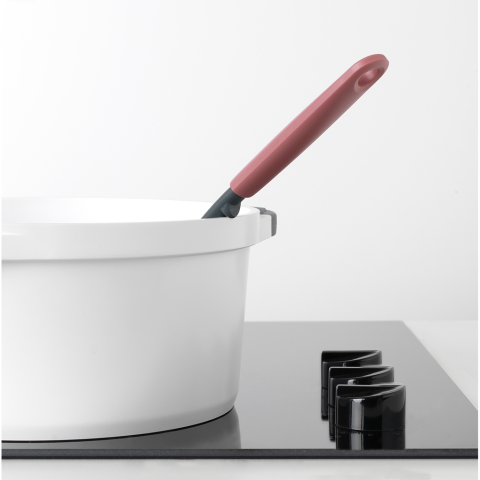 Cuillère de service avec spatule TASTY+ - Grape Red