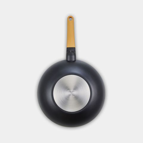 Tasty+ Wok Pan 30 cm, Non-Stick - Honey Yellow