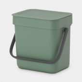 Sort & Go Waste Bin 3 liter - Fir Green