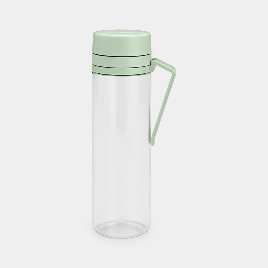 Make & Take Water Bottle With Strainer, 0.5L - Jade Green