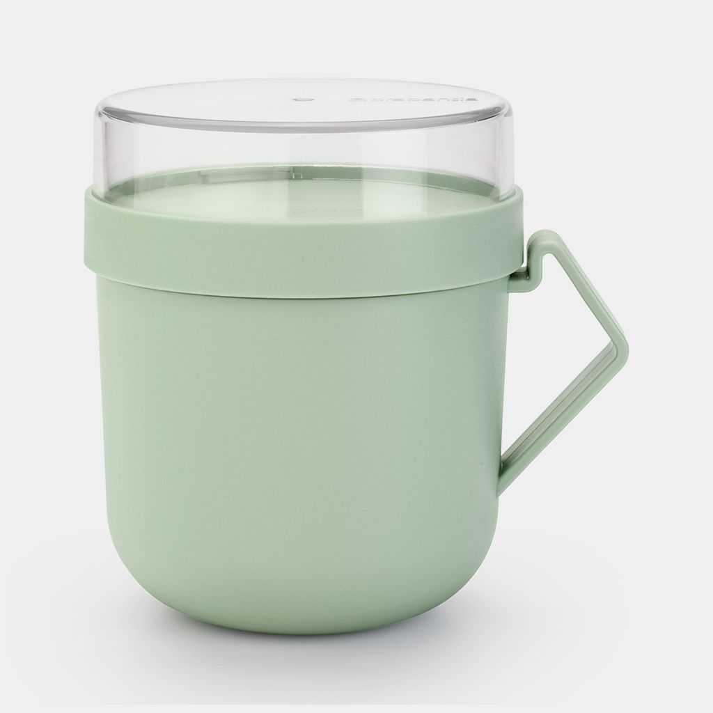 Taza para sopa Make & Take 0,6 L, plástico - Jade Green