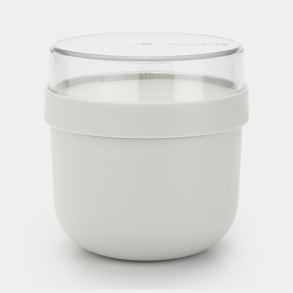 Make & Take Breakfast Bowl 0.5L, Plastic - Light Grey