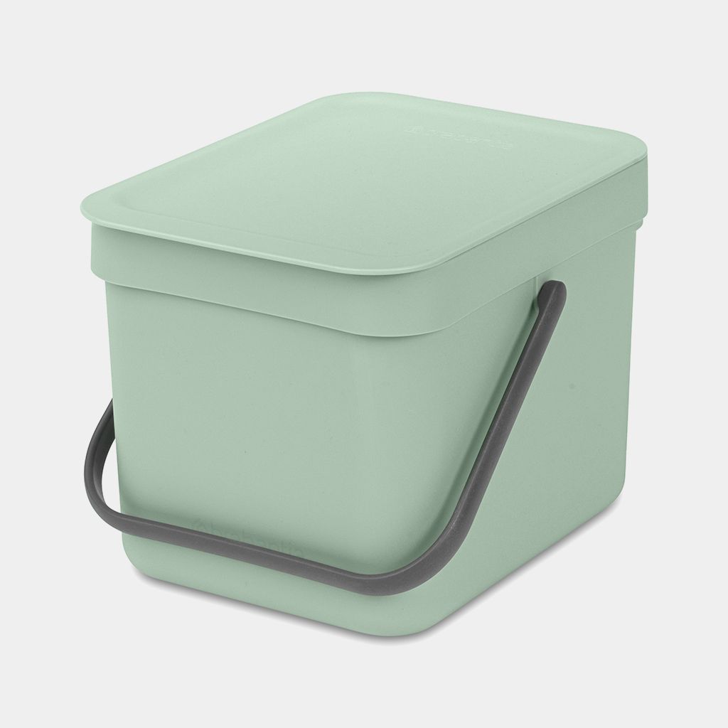 Sort & Go Abfallbehälter 6 Liter - Jade Green