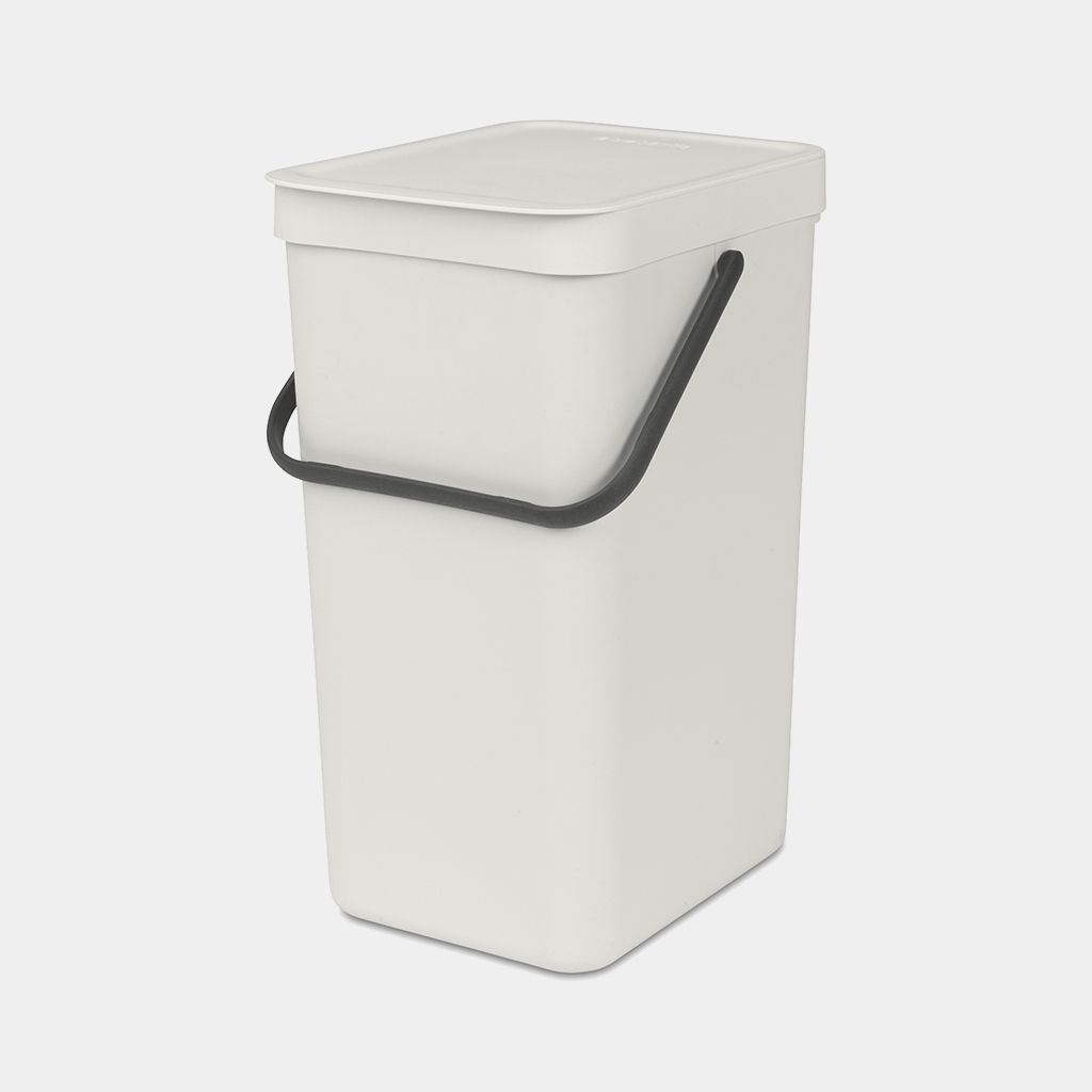 Sort & Go Abfallbehälter 16 Liter - Light Grey