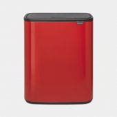 Bo Touch Bin 2 x 30 litre - Passion Red