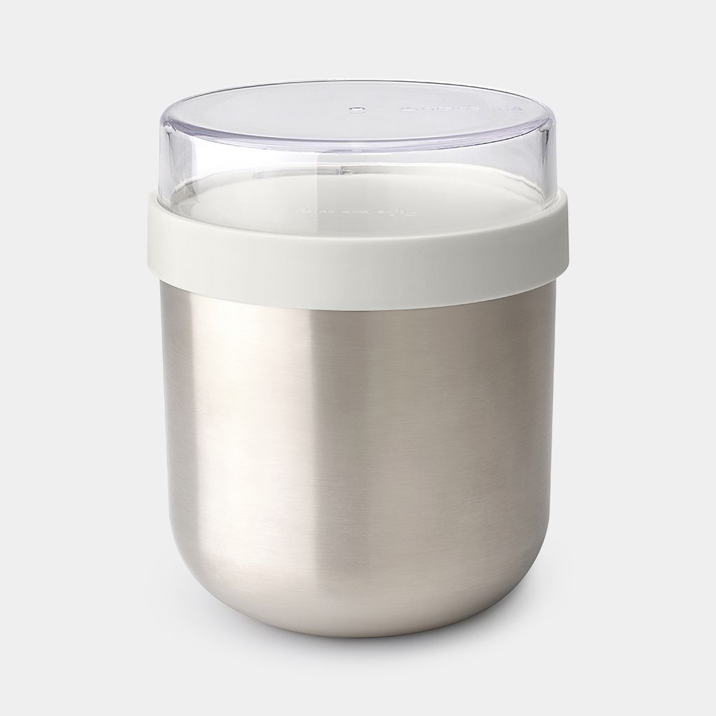 Pot à encas isotherme Make & Take 0,5 litre - Light Grey